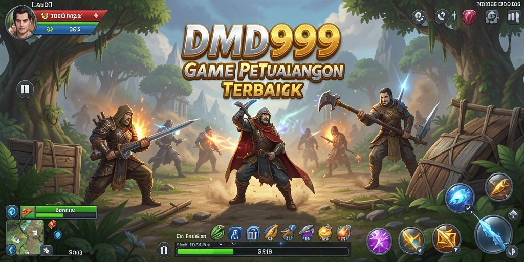 Tampilan seru dari pertempuran strategis di DMD999.