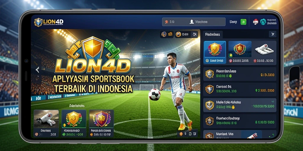 Tampilan gameplay LION4D yang menarik dan mudah diakses.